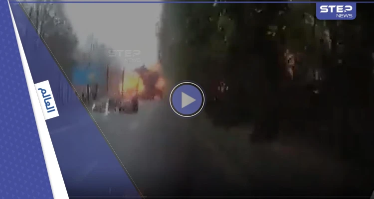 بالفيديو || هجمات صاروخية روسية على أوكرانيا.. سائق يوثّق لحظة مُرعبة بشارع مكتظّ