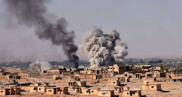 صواريخ مدمّرة يستخدمها التحالف الدولي في الباغوز، والقيادة الأمريكية تربط انسحابها بهزيمة داعش