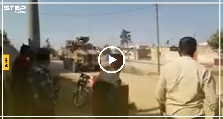 فيديو|| بالحجارة حطموا زجاج المدرعات الروسية - التركية.. هكذا استقبل الأهالي الدورية الثانية