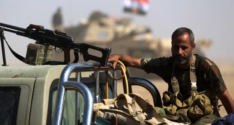 بالفيديو|| ميليشيا الحشد الشعبي تنتشر في العاصمة بغداد وتسيطر على بوابة المنطقة الخضراء