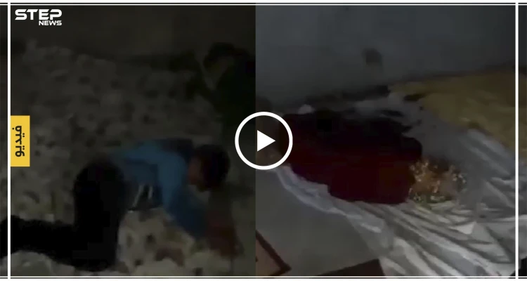 شاهد بالفيديو | عناصر "قسد" يقتلون امرأة وطفلها رمياً بالرصاص ومن ثم يحرقونهم