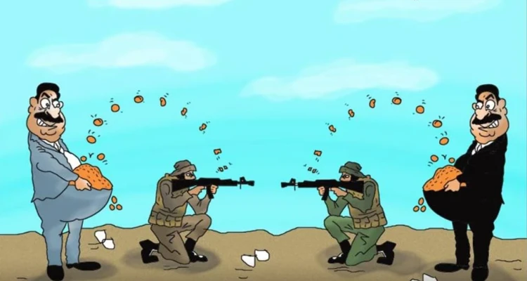 كاريكاتير ستيب || مشهد الحرب في سوريا !