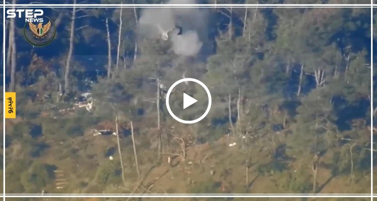 بالفيديو|| المعارضة تُدمّر دبابة وتسقط طائرة لقوّات النظام السوري على محور الكبانة شمال اللاذقية