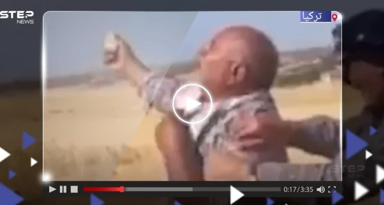 بالفيديو|| بسبب ارتفاع درجات الحرارة.. مواطن تركي يهاجم الشمس ويرميها بالحجارة
