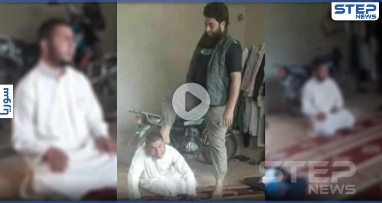 مقاتل سابق بتحرير الشام يدوس رأس إمام مسجد بمنزله.. تفاصيل الحادثة التي هزّت إدلب (فيديو)