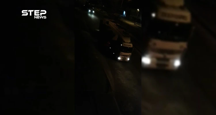 أرتال للجيش التركي تتجه نحو الحدود السورية التركية تمهيداً لدخول الأراضي السورية