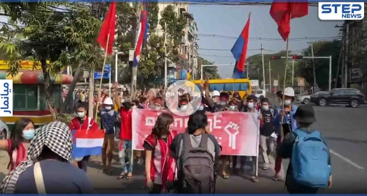 بالفيديو || طرق جديدة للاحتجاج ضد الانقلاب في ميانمار ومجلس الأمن يهاجم
