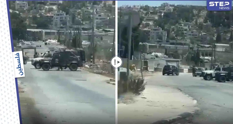بالفيديو|| الجيش الإسرائيلي يقمع مصلين خرجوا بتظاهرة سلمية جنوب نابلس