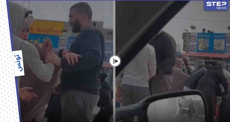 بالفيديو|| اندلاع شجار وتبادل للعنف بين مجموعة متسولين تونسيين وسوريين بمدينة سوسة