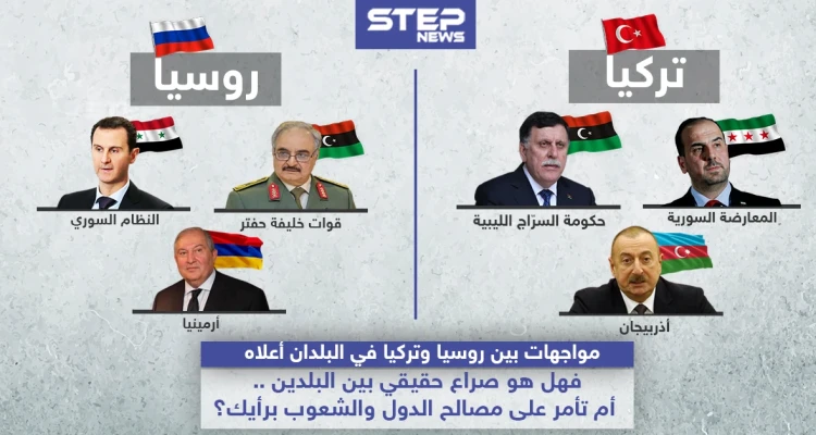 صراعات تركية روسية في العلن واتفاقيات مشبوهة بالخفاء