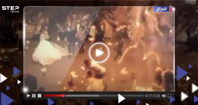 مشهد مروع.. لحظة اندلاع الحريق في حفل زفاف الحمدانية والرئيس العراقي يدعو للتحقيق