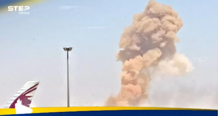 انفجار ضخم قرب مطار دمشق الدولي جنوبي سوريا