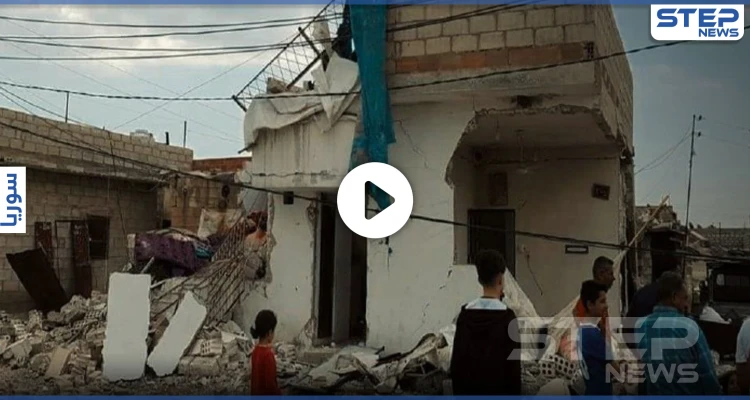 جرة غاز تتسبب بهدم 3 منازل في مدينة الحسكة ومدفأة كاز تحرق 4 خيم.. (فيديو + صور)