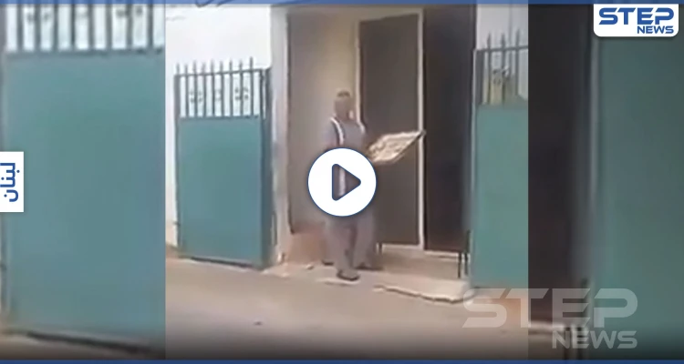 بالفيديو|| فرّان يرمي العجين في الشارع لفقدان المازوت.. و نائب لبناني يوثّق الحدث