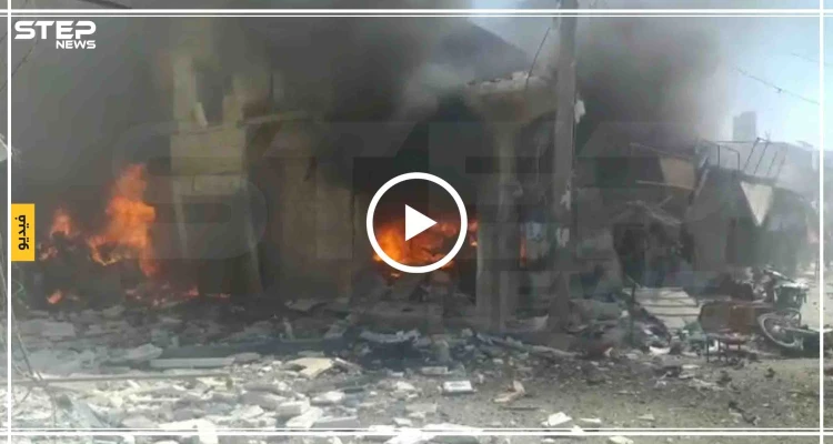 مشاهد صادمة لمفخختي "جنديرس، اخترين" بريف حلب (صور+فيديو)
