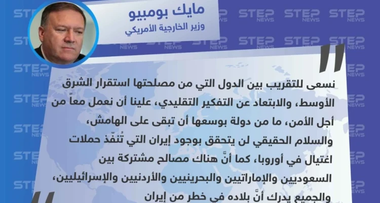 بومبيو يدعو للتقرب من اسرائيل ويُهاجم إيران في مؤتمر (وارسو) المعني بشؤون الشرق الأوسط