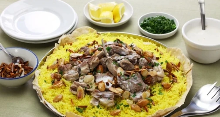 طريقة عمل المنسف الاردني بالدجاج