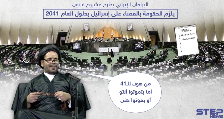 مشروع إيراني للقضاء على إسرائيل بحلول عام 2041