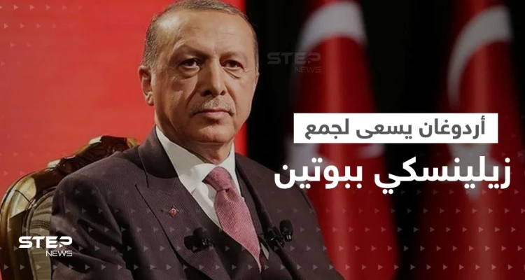 أردوغان يسعى لعقد لقاء بين زيلينسكي وبوتين في تركيا