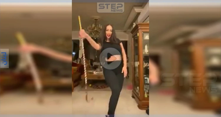 بالفيديو|| ببطن مكشوف و"فيزون".. اللبنانية أليسار تغضب متابعيها بتحدي الرقص الشرقي من الحجر المنزلي