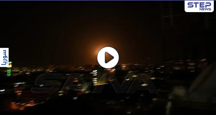 بالفيديو || إصابات وتدمير مواقع.. غارات إسرائيلية جديدة قرب العاصمة دمشق