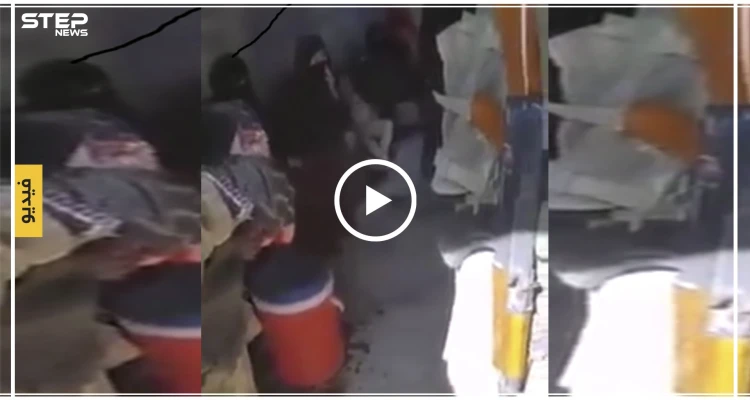 بالفيديو.. جدال بين مقاتلي "الجيش الوطني" بسبب خلع نقاب داعشيات