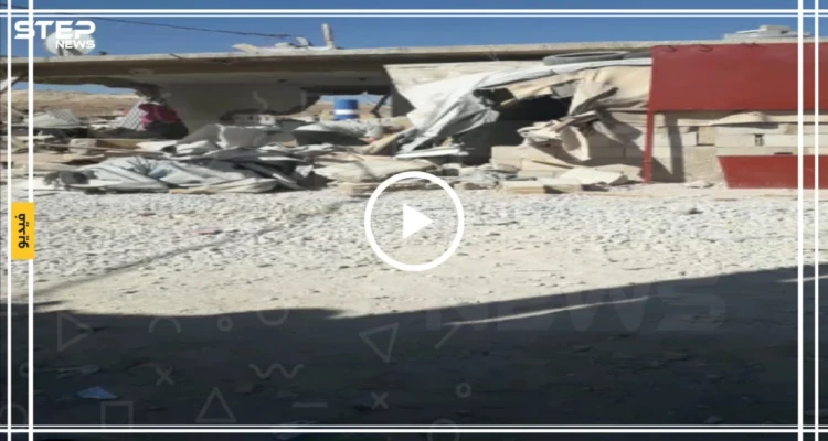 الجيش اللبناني يهدم عشرات الخيم للنازحين السوريين في مخيمات عرسال بحجة المخالفة (فيديو)