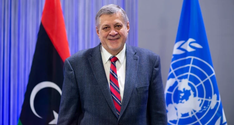 المبعوث الأممي إلى ليبيا يدعو لوقف التدخلات بالشأن الليبي ويتفق مع حفتر على أمور هامة