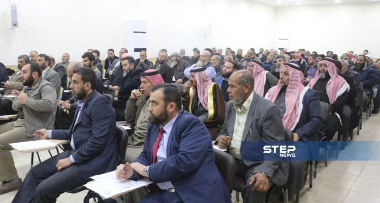 الجلسة الأولى لمجلس الشورى في معبر باب الهوى الحدودي