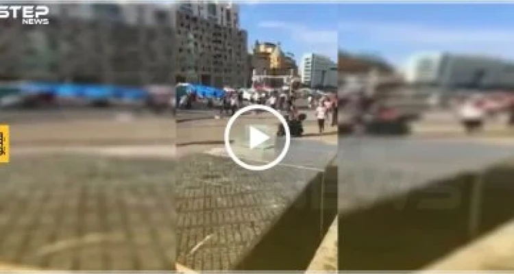شاهد بالفيديو | اعتداء مناصري حزب الله على فتاة لبنانية وسط بيروت
