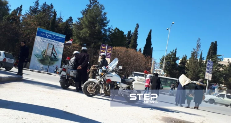 عدسة ستيب ترصد ساحة الجامعة في مدينة حلب
