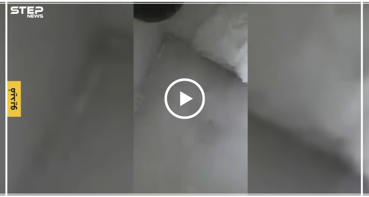 فيديو صادم لعائلة تنتظر سقوط صاروخ على منزلها بريف إدلب!!