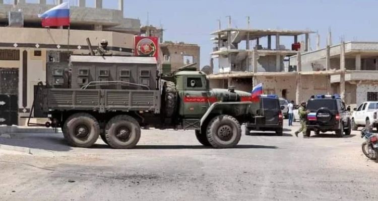 عبوتين ناسفتين إحداها تستهدف دورية روسية في ازرع شمال شرق درعا