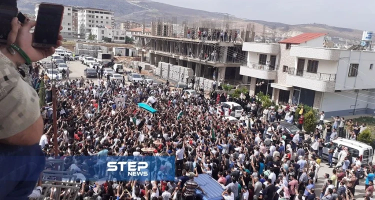 صور تشييع عبد الباسط الساروت في مدينة الريحانية بولاية هاتاي في تركيا