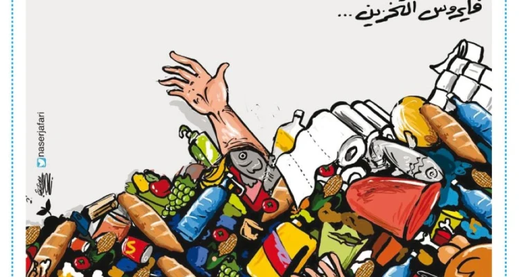 كاريكاتير || فيروس التخزين