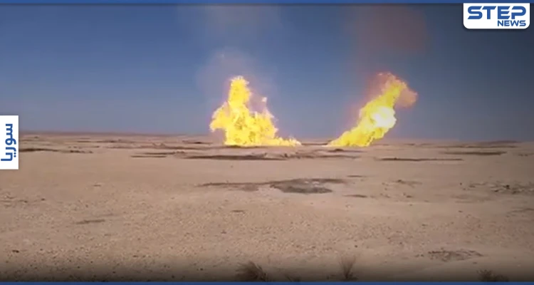 بالفيديو|| تعرض خط غاز سوري لاعتداء.. والأقمار الصناعية تكشف الدمار الذي خلفه الهجوم الأمريكي الأخير