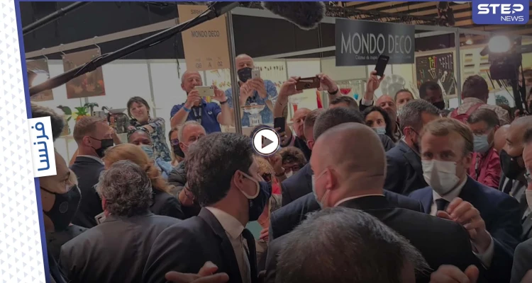 بالفيديو|| ضرب الرئيس الفرنسي ماكرون بالبيض خلال رحلته إلى ليون وتعليق مثير له على الحادثة