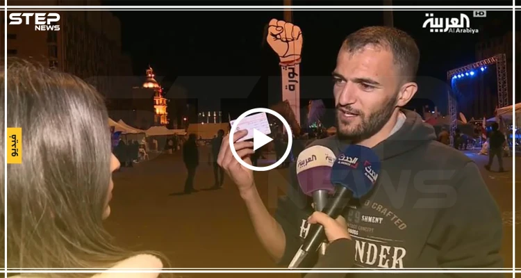 شاهد بالفيديو || متطوع يمزق بطاقة عضويته بحزب الله ويكشف المستور