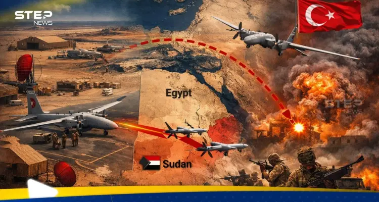 قاعدة عسكرية مصرية تركية تهدد السودان