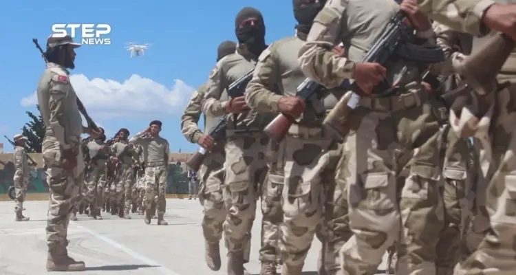 تخريج دفعة من مقاتلي اللواء 211 في الجيش الوطني التابع للجيش السوري الحر: أخبار