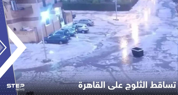 مشاهد نادرة لتساقط الثلوج على القاهرة لأول مرة.. والأرصاد تحذر