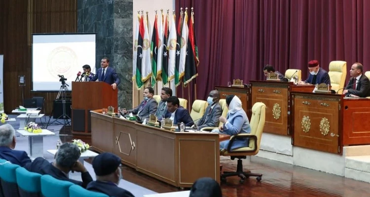 المجلس الرئاسي الليبي والحكومة الجديدة يؤدون اليمين الدستورية ويتسلمون مهاهم