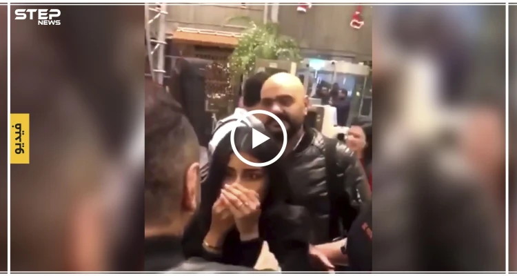 بالفيديو|| هكذا كانت ردة فعل فتاة كويتية أثناء لقاءها بالفنان تامر حسني!