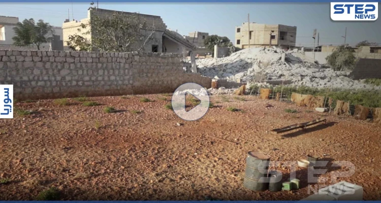 حقيقة استهداف مسيّرة التحالف لمقر أخلته تحرير الشام في الأبزمو غرب حلب (فيديو)