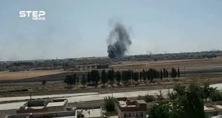 خاص|| بالفيديو ميليشيا قسد تشعل حرائق بتل أبيض، فما حقيقتها!!