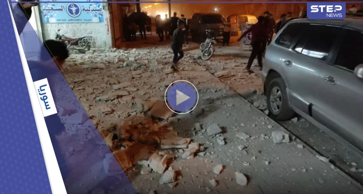 بالفيديو || قتلى وجرحى بهجوم صاروخي شنّته قوات "قسد" على مدينة عفرين