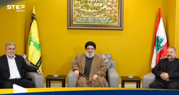 وفد من حماس يلتقي نصر الله.. وبيان يكشف تفاصيل الاجتماع