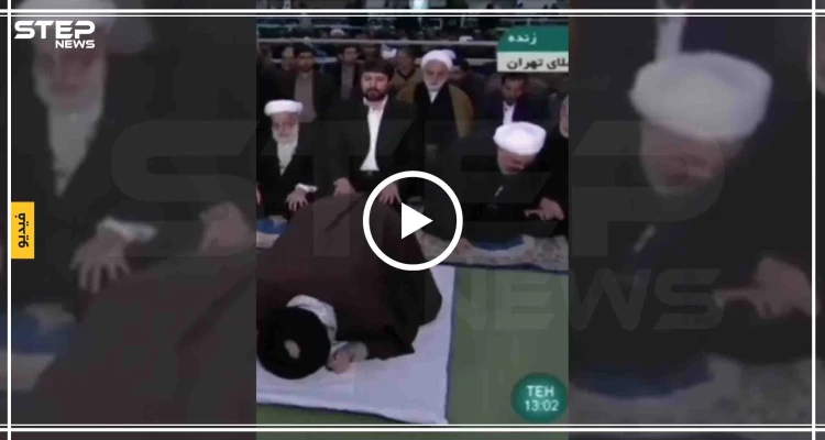 بالفيديو|| روحاني يغادر خطبة الجمعة "المصيرية" قبل أن ينهي خامنئي صلاته!