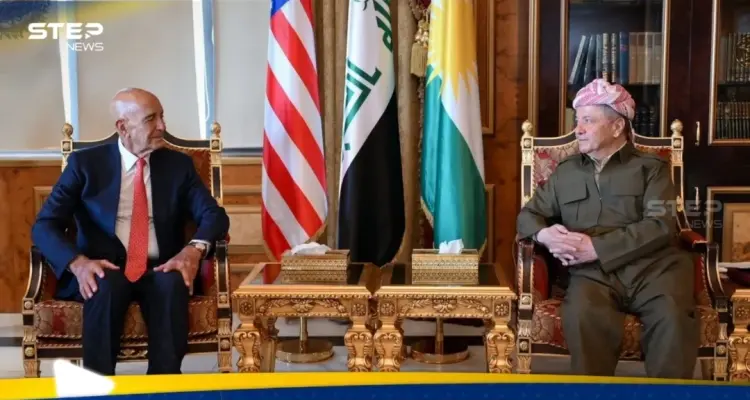 بارزاني وباراك يشددان على حل مشاكل سوريا عبر الحوار.. وترحيب بمرسوم الشرع: أخبار