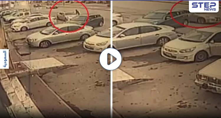 تفاجأ بوجود أصحابها بداخلها.. شاهد ماذا فعل سارق سيارات في العاصمة السعودية الرياض (فيديو)